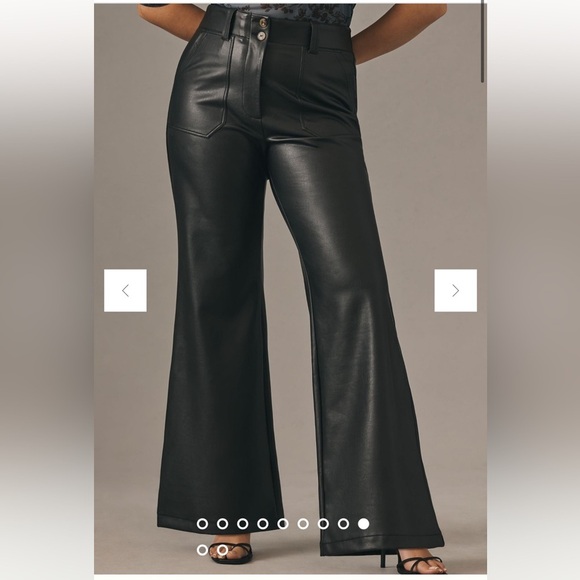 Maeve AnthropologieThe Naomi Wide-Leg Flare Pants size 12 - Picture 1 of 15